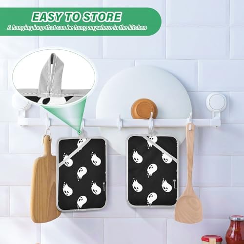 Halloween Trick or Treat Potholder Set 2Pack