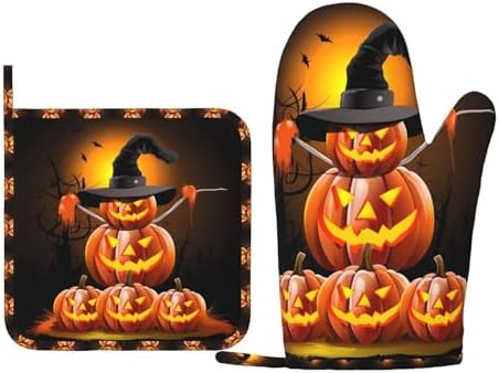 Halloween Oven Mitts Pot Holders