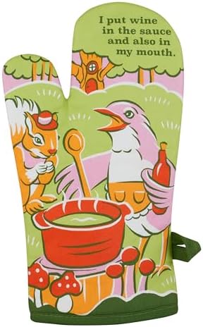 Blue Q Oven Mitt Heat-Resistant Eco-Friendly