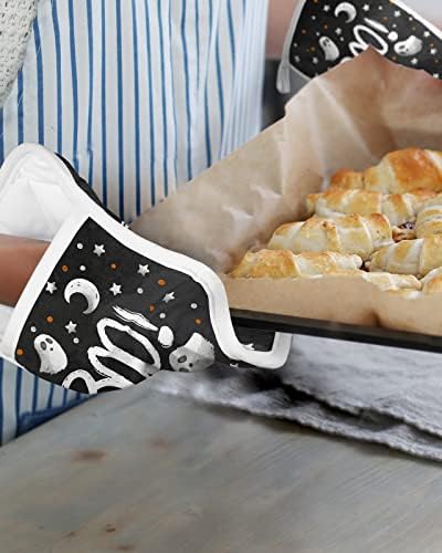 Hilarious Halloween Pot Holders Set of 5 Spooky Home Kitchen Accessories