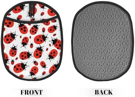 Wont-Ignore Spring silicone oven mitt set for Kitchen