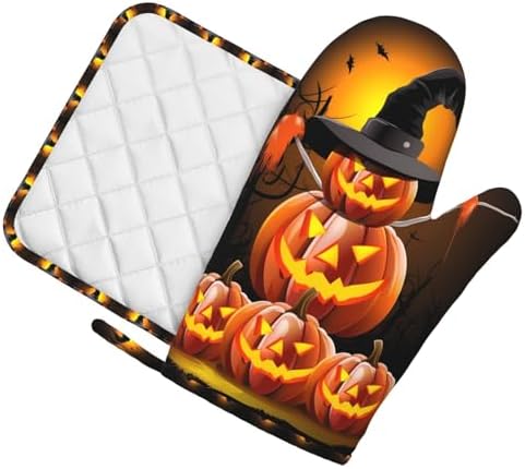 Halloween Oven Mitts Pot Holders