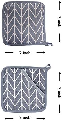 Win Change Oven Mitts Potholders Set