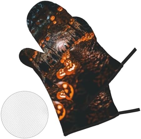 Halloween Trick or Treat 4-Piece Oven Mitt Set