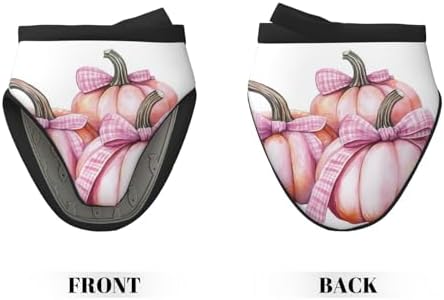 Pink Halloween Pumpkins Mini Silicone Oven Mitts Heat and Slip Resistant Kitchen Mittens
