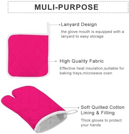 Curdesi 3PK Oven Mitts Set