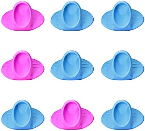 Double silicone oven mitts