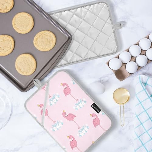 Flamingo Pink Bird Baking Pot Pans Set