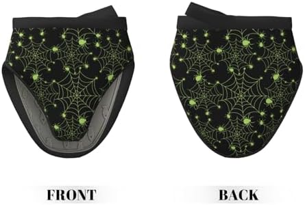 Halloween Halloween Green Spiderweb Oven Mitts