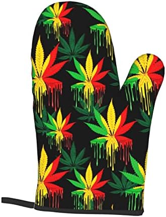 Secure Cooking Protection Yomane Heat-Resistant Oven Mitts Pot Holders Set 4-Piece