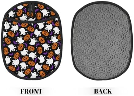 Halloween Spooky Ghosts Pumpkins Oven Mitts for Kitchen