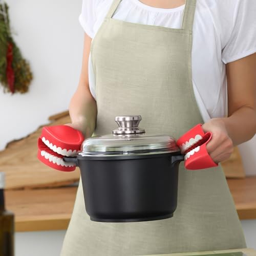 Genuine Fred Chomp Pot Holders Set of 2
