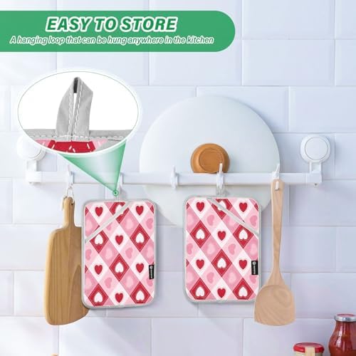 Cldeci Oven Mitt Heat Resistant Potholders