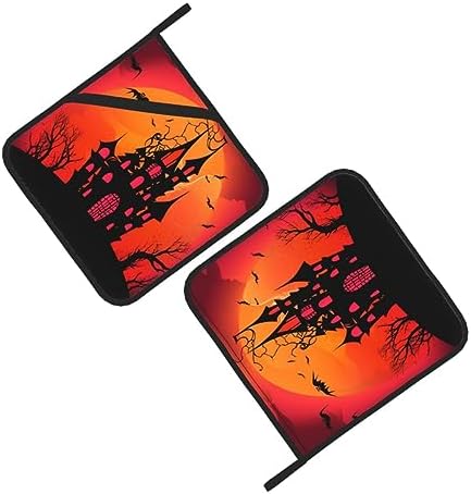 Chic 2-Piece Set of Comfortable andVersatile Potholders