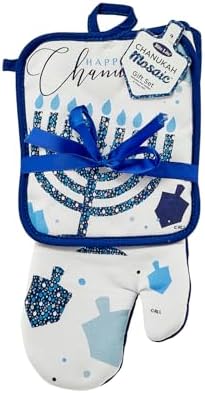 Rite Lite Chanukkah Oven Mitt Pot Holder 2-Piece Set
