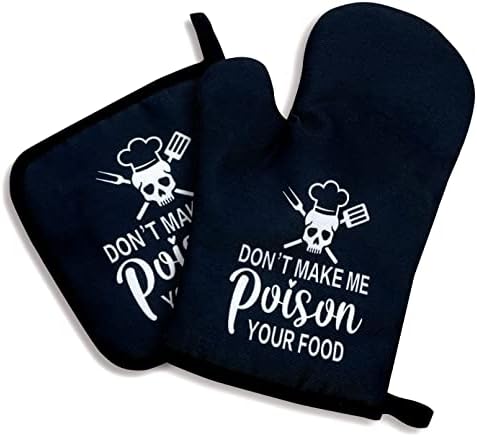 Funny Oven Mitt Set of 2