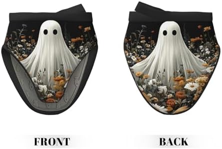 Halloween Ghost Mini Silicone Oven Mitts by FireDeer Safe and Fun Kitchen Pals