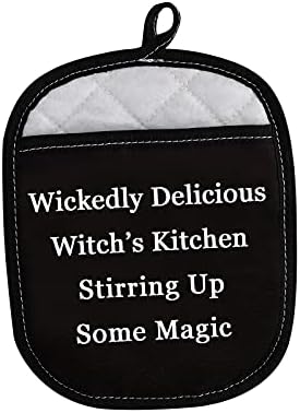 Spooky Halloween Kitchen Potholders Levlo