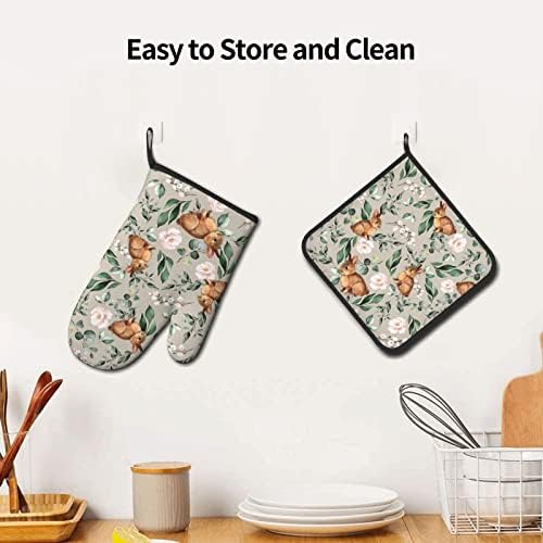 Cute Bunnies Heat Resistant Pot Holder
