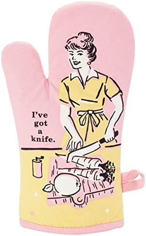 Blue Q Oven Mitt Heat-Resistant Comfortable