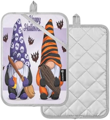 Halloween Gnome 2-Pack Pothifter with Pocket Hanging Loop
