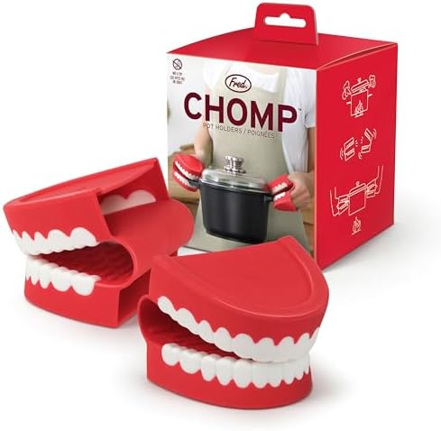 Genuine Fred Chomp Pot Holders Set of 2