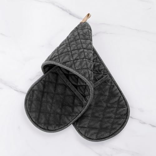 No 918 Stonewashed Cotton Oven Mitt