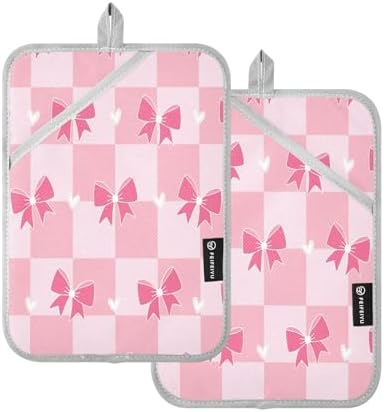 Kcldeci Hearts Love Pot Holder Set