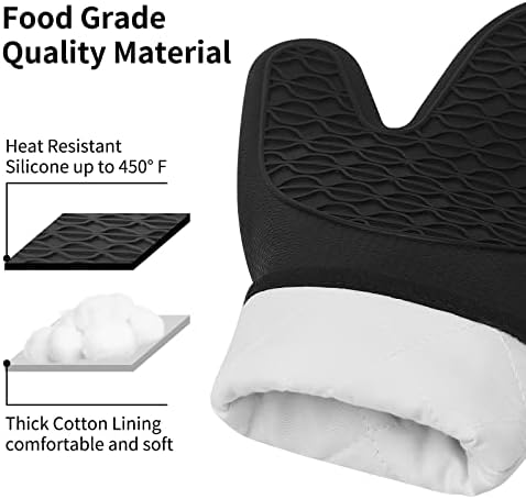 Stay Cook Safe Silicone Oven Mitts