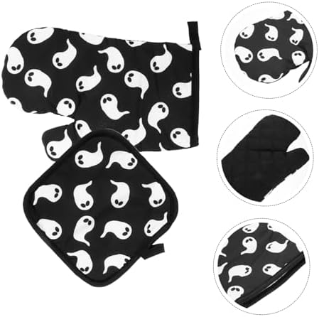 Cabilock Safe Hands Halloween Oven Glove Set
