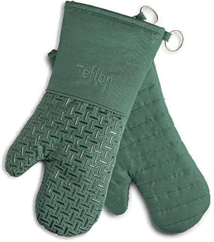 XLNT Extra Long Oven Mitts with Teflon EcoElite Finish