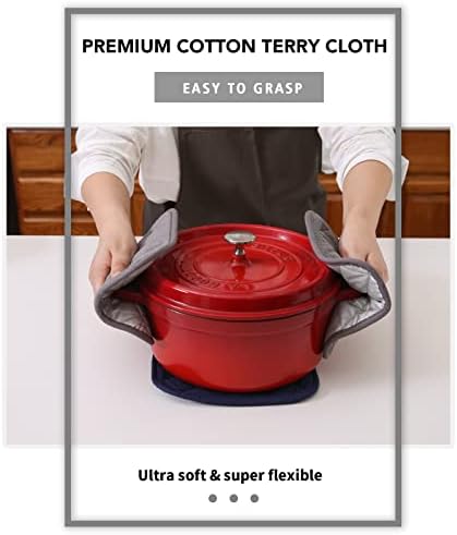 Joyhalo Heat-Resistant Pot Holder Set for Kitchen Protection