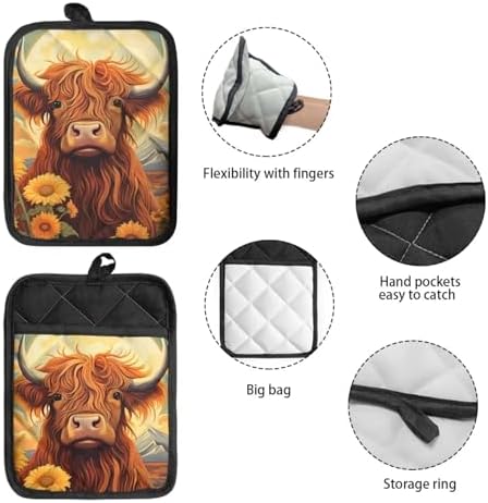 Premium Kitchen Heat Resistant Potholders