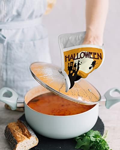 Halloween Night Pot Holder Set 5 x 7x9 inches