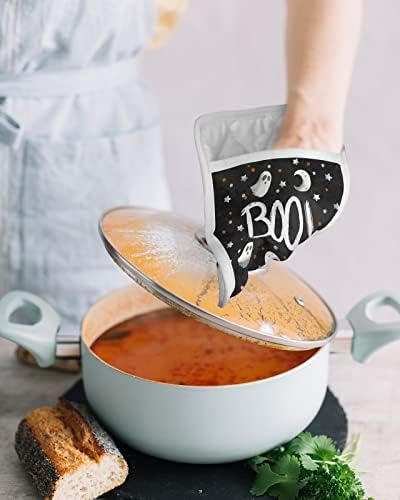 Hilarious Halloween Pot Holders Set of 5 Spooky Home Kitchen Accessories