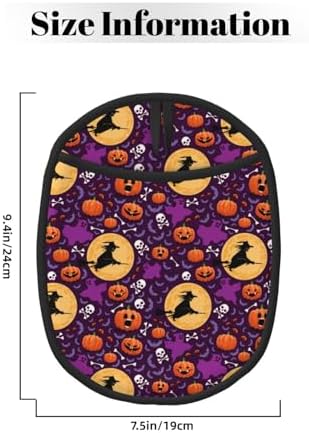 Halloween Witch Pumpkins 2-Piece Pot Holders