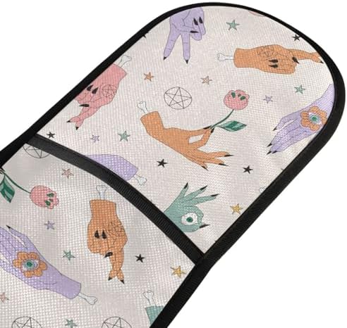 Double Oven Mitts for Safe Cooking