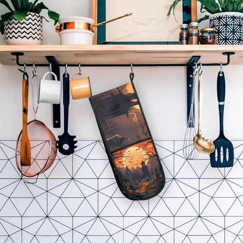 Ultimate Heat-Resistant Oven Mitts with Durable Protection