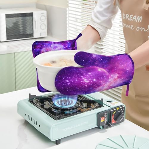 Galaxy Oven Mitts Set