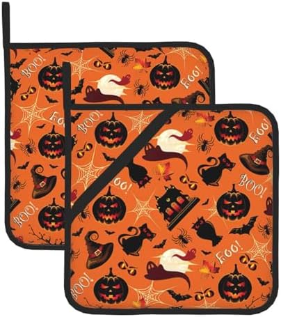 Halloween Heat-Resistant Microwave Gloves Safe for the Kitchen