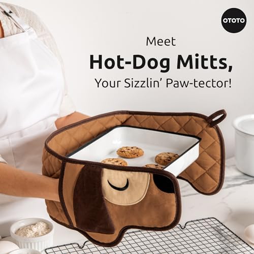 Got Baking Calls Try These Dog-Themed Oven Mitts