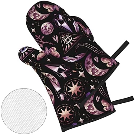 DADABULIU - Magic Goth Oven Mitts Pot Holders Set of 4