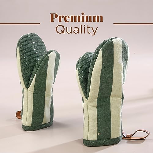 Folkulture Mini Oven Mitts Heat Resistant 575 x 9 Set of 2