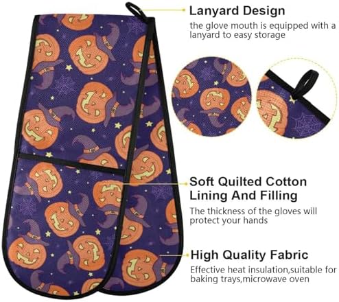 Susiyo Double Oven Mitts Halloween Design