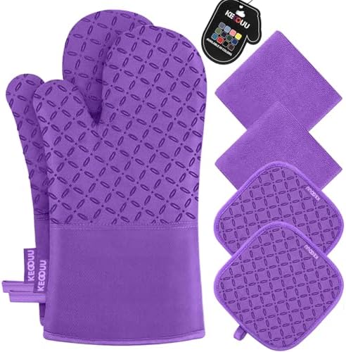 Oven Mitt and Pot Holder Set
