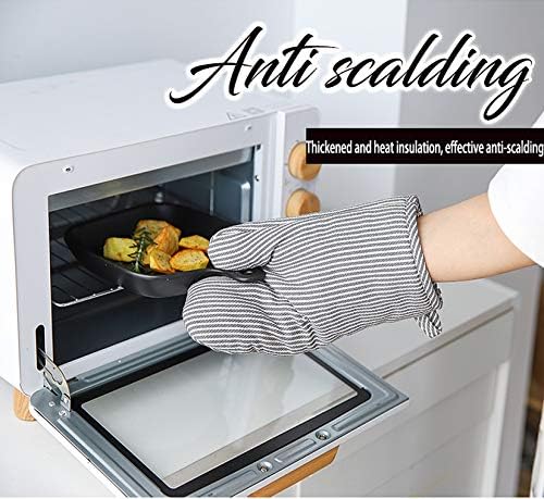 Safe Heat-Resistant 4-Piece Oven Mitts Pot Holders for Kitchen Use