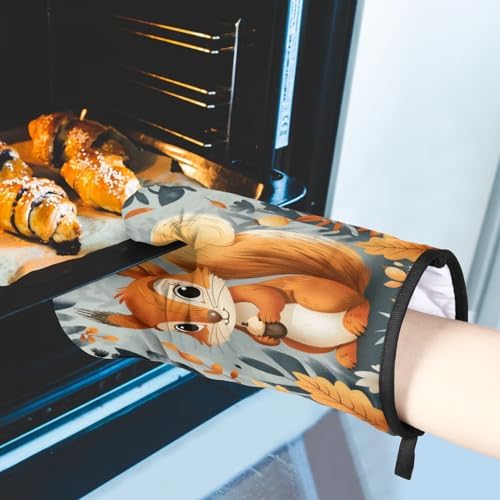 Sleek Oven Mitt Set