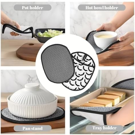 Sturdy Halloween Potholders for Kitchen Use