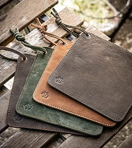 Angus Stoke Buffallo Leather Potholders
