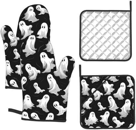 Layers of Safety Halloween Oven Mitts